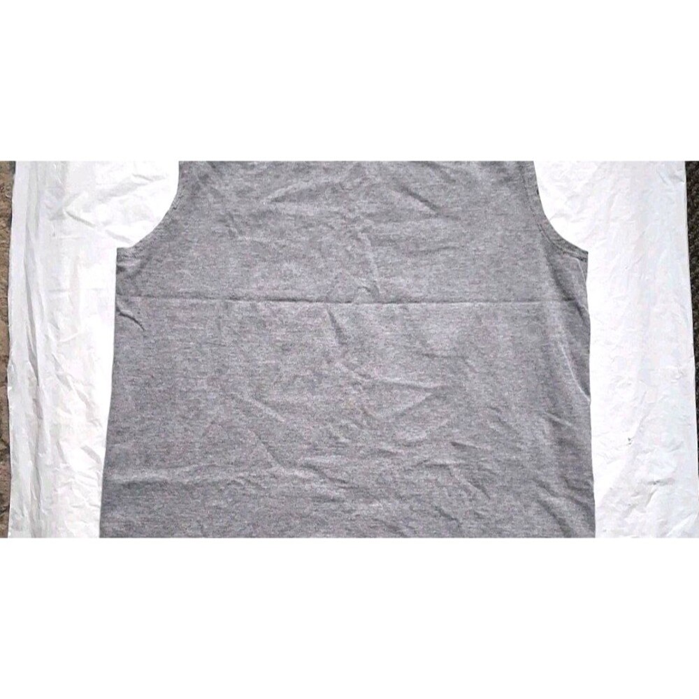 Vintage city M tank top Mens founded 1997 Gray Basketball Active wear Graphic - Picture 11 of 12